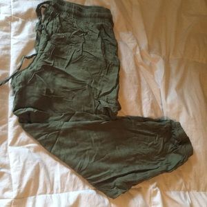 Olive green American Rag pants